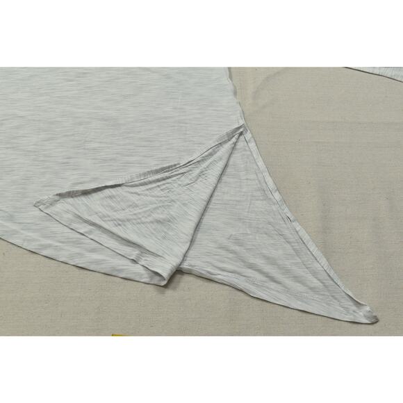 Lululemon Women's White Asymmetrical Long Sleeve Top Size 6 - Picture 7 of 8